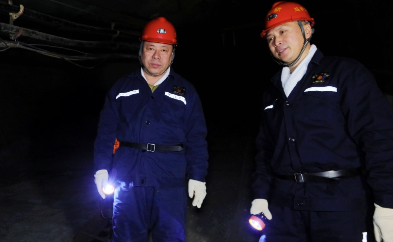 張秉德到益新礦調(diào)研檢查工作